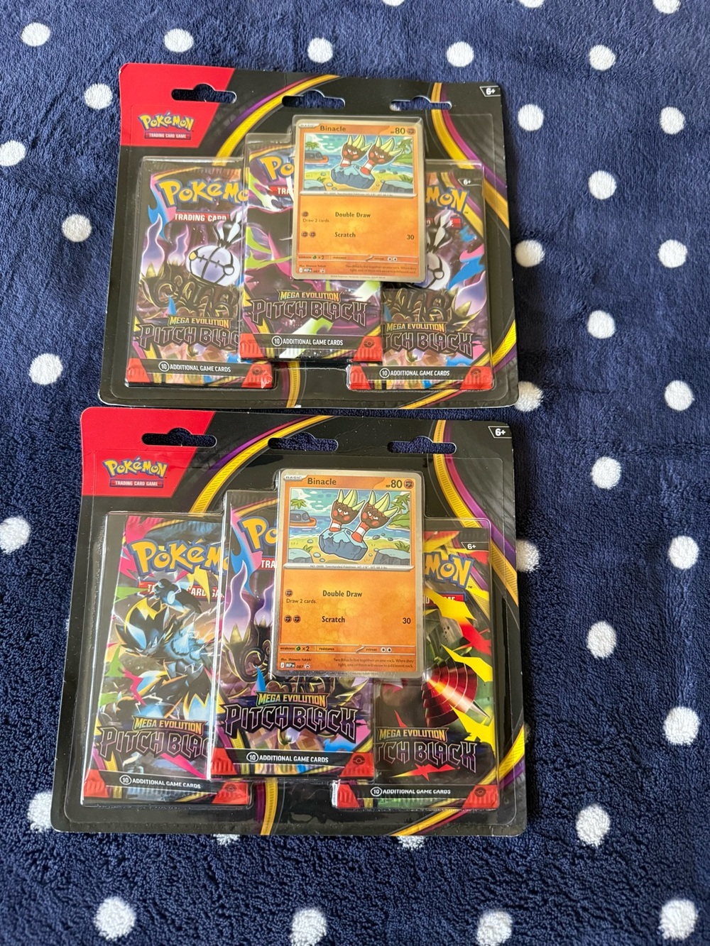 Pokemon 2x 3 pack blisters